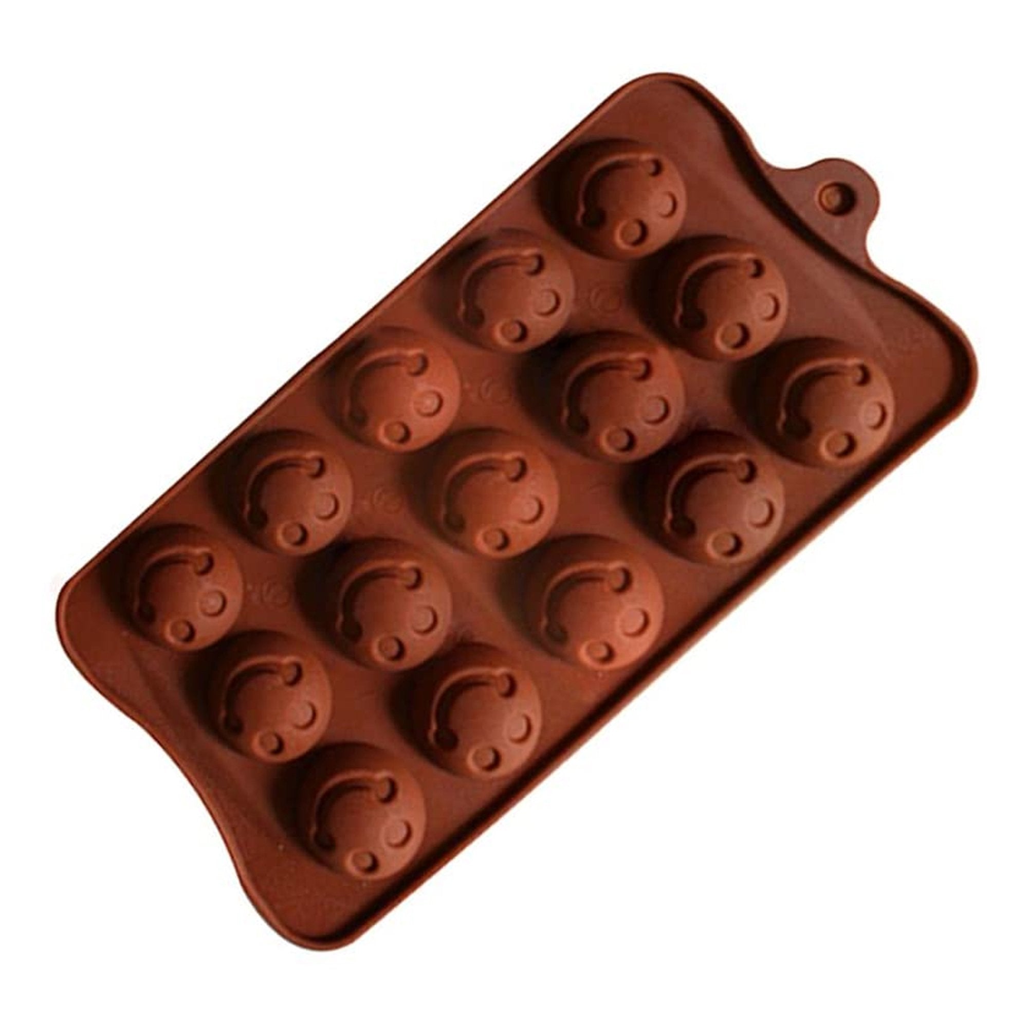 1188 Food Grade Non-Stick Reusable Silicone Smile Shape 15 Cavity Chocolate Molds / Baking Trays - SkyShopy 1188 Food Grade Non-Stick Reusable Silicone Smile Shape 15 Cavity Chocolate Molds / Baking Trays - SkyShopy